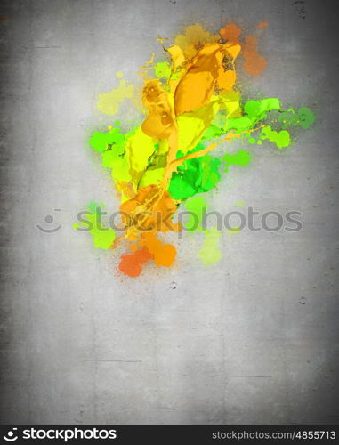 Background image. Background image with colorful splashes and drops