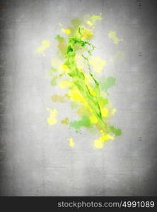 Background image. Background image with colorful splashes and drops