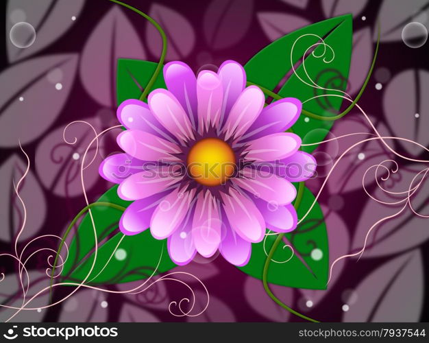 Background Leaves Meaning Bloom Flower And Design