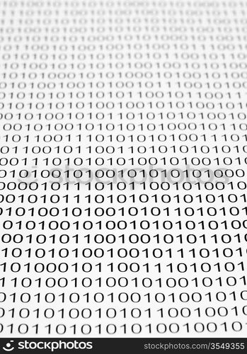 background of a binary code