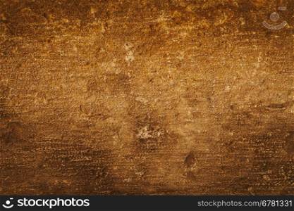 Background of a Golden Grunge Wall