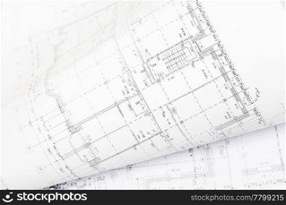 background of architectural drawing