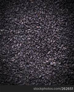 Background of black wild rice