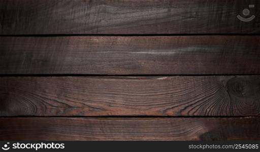 background of brown wooden pine boards. Place for an inscription, texture