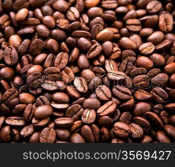 background of coffee beans