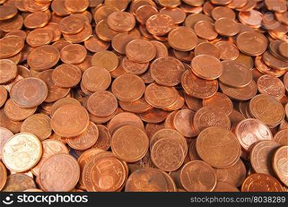 background of coins. Money background