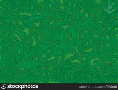 Background of Coniferous Tree Branches