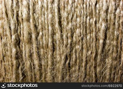 Background of cords, thread, twine