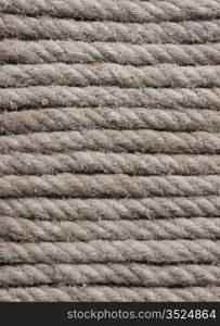 background of hemp rope