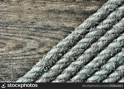 background of hemp rope