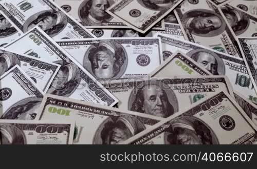 Background of hundred-dollar money