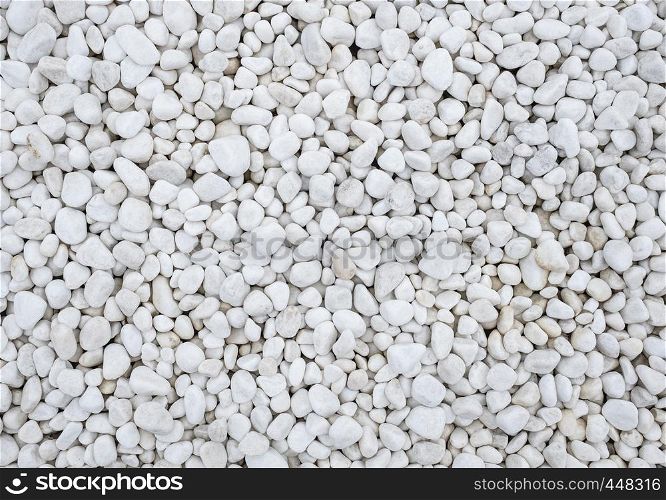 background of many large and small white stones