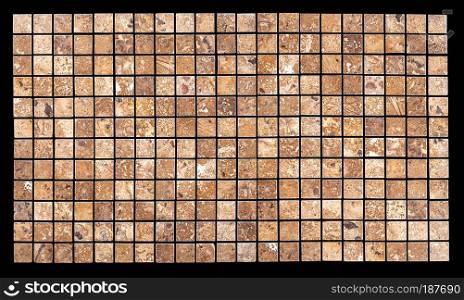 Background of Mosaic Stone. Mosaic surface of natural stones