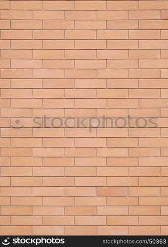 Background of new brick wall