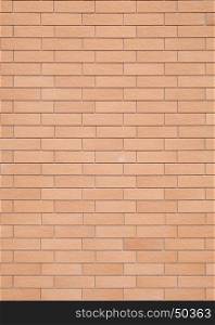 Background of new brick wall