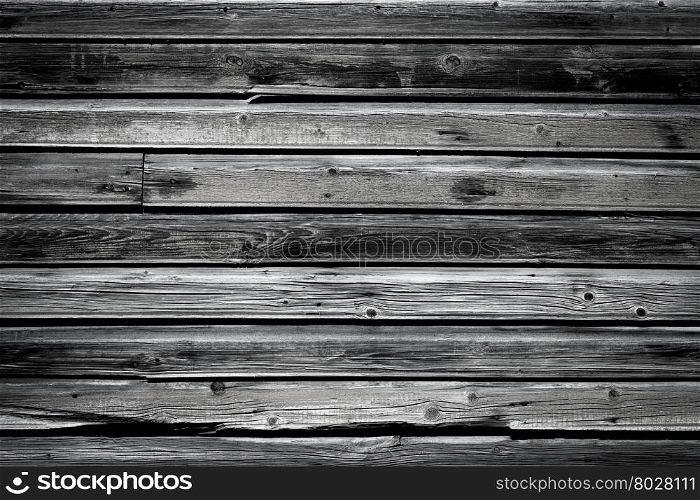Background of old and dry wood with cracked texture