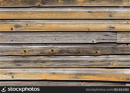 Background of old and dry wood with cracked texture