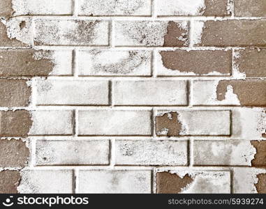 Background of old brick wall texture