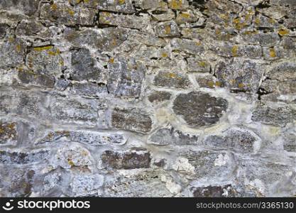 Background of old castle wall