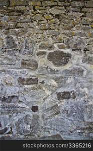 Background of old castle wall