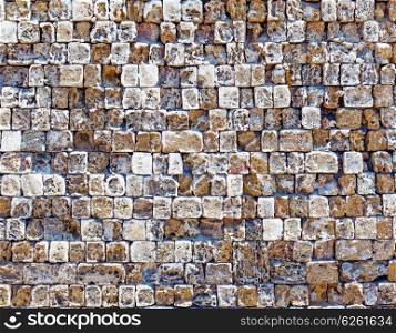 Background of old stone wall texture photo
