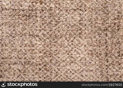 Background of old textile texture. Macro