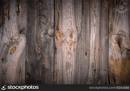 background of parallel old gray wooden boards, copy space