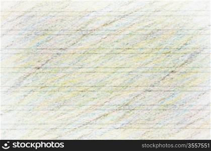 Background of pastel colors background. Sheet of paper with rows