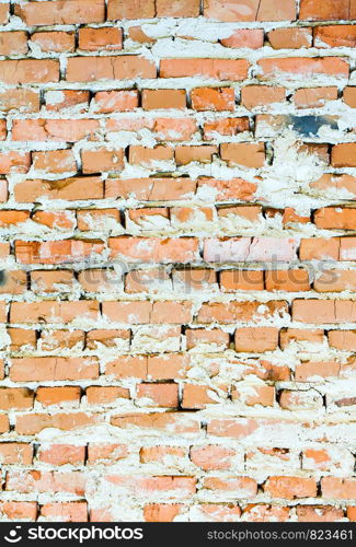 Background of red brick wall pattern texture.. Background of red brick wall pattern texture