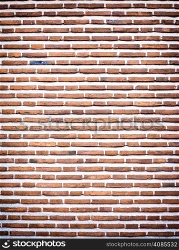 background of red brick wall texture pattern