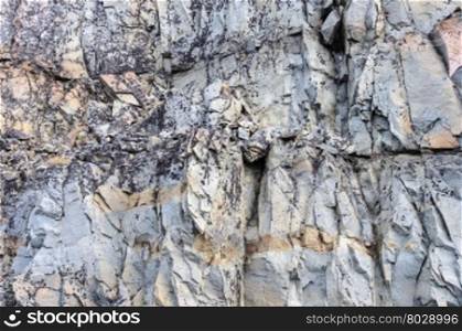 Background of rough gray rock surface