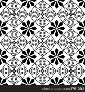 Background of seamless geometric pattern