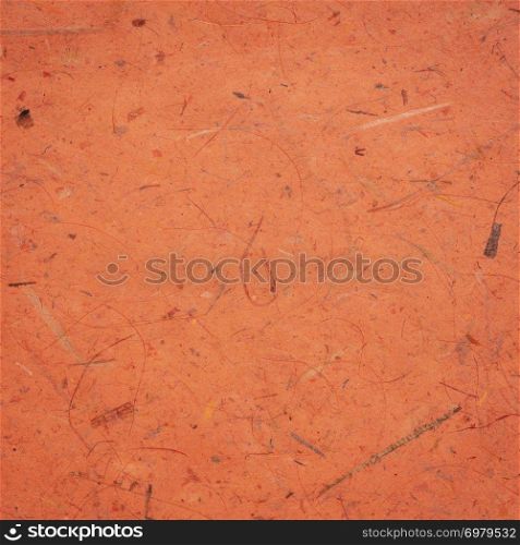 background of sienna Thai banana paper with heavy banana bark inclusions