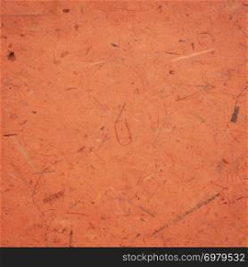 background of sienna Thai banana paper with heavy banana bark inclusions