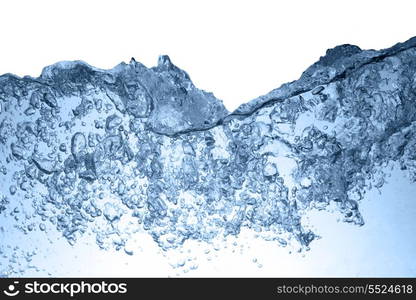 background of small bubbles water. close up