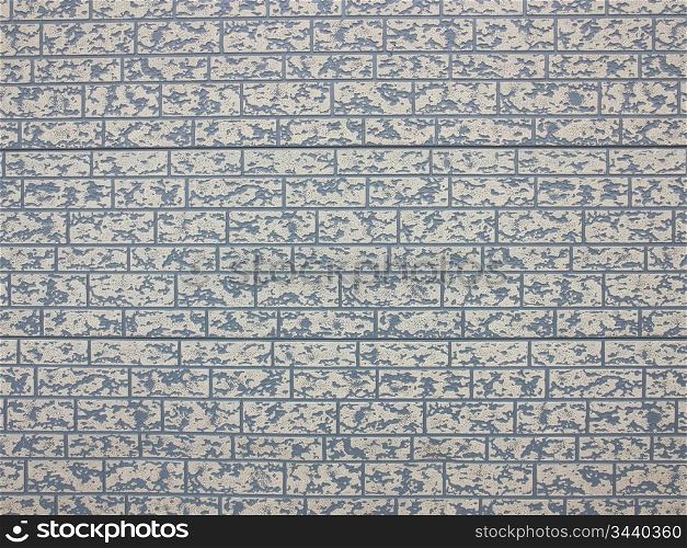 Background of stone wall texture with abstract drawing