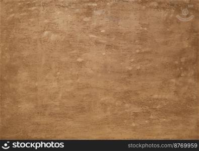 background of textured plaster of light brown color. art background. plaster background