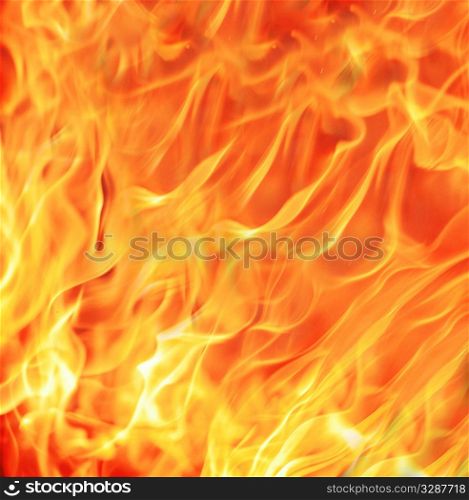 background of the red and yellow fire