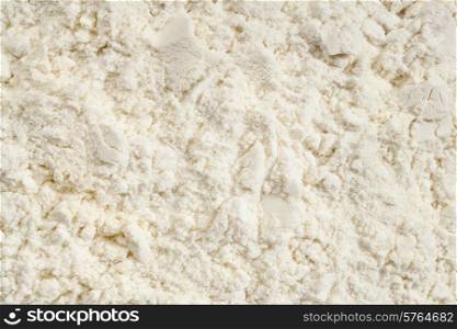 background of white whey protein isolate powder