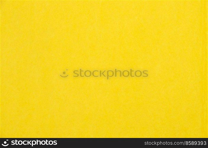 Background of yellow felt