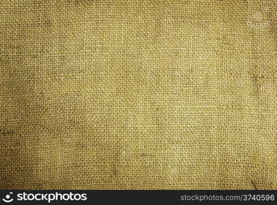 Background old sack by a large plan