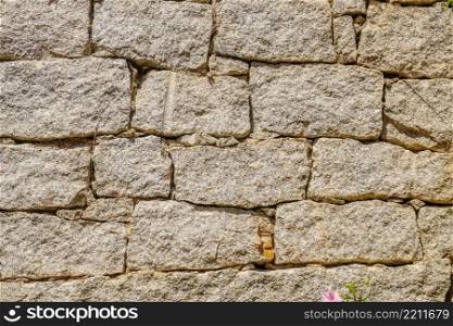Background or texture of old vintage brick wall. Background of old vintage brick wall