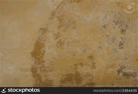 background orange painted weathered wall. background or texture of a orange painted weathered wall