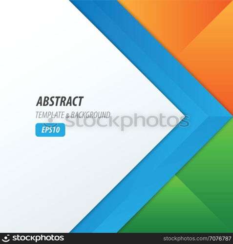 background overlap dimension modern, blue, green, orange color