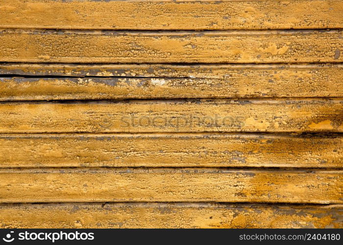 Background picture made of old yellow wood boards