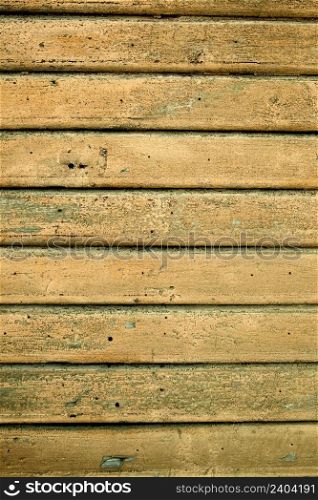 Background picture made of old yellow wood boards