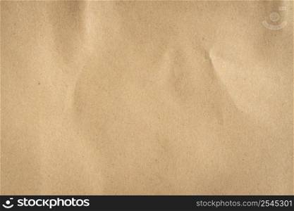 Background texture of old craft brown paper with space
