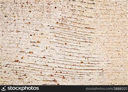 background texture of weathered barn wood with grain and white paint peeling off