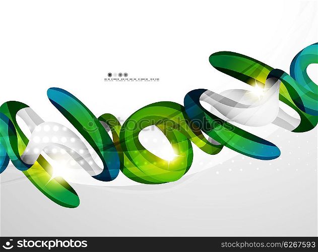 Background wave business corporate template. Background wave business corporate template - color curve stripes and lines in motion concept and with light and shadow effects. Presentation banner and business card message design template