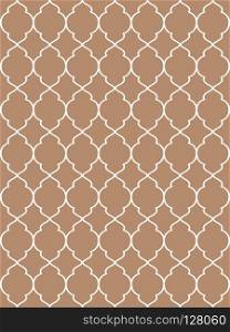 Background with a Moroccan motif in the trending color of taupe